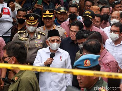 Wapres Tinjau Permukiman yang Terdampak Kebakaran Depo Plumpang