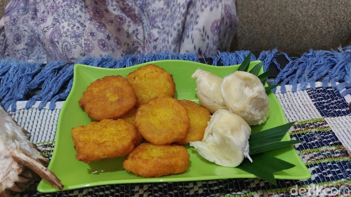 Wingko goreng durian