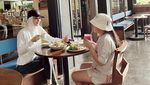 Angel Lelga Hobi Ngopi, Ini  Momennya Saat Hangout Menikmati Kopi
