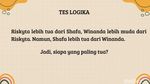 Tes Logika, Hanya IQ Super yang Bisa Jawab Benar Semua