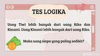 Dari ketiga nama tersebut, kira-kira yang mempunyai uang lebih sedikit siapa ya? Foto: Jieffa Nurhaliza/detikHealth