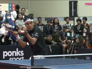 Lawan Ariel NOAH, Desta Juarai Lomba Pingpong VDKATE