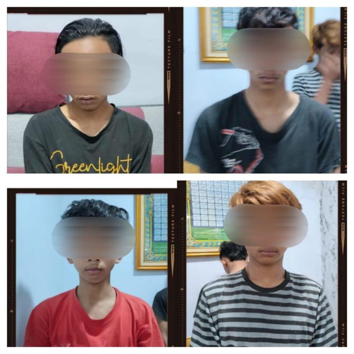 Empat geng Pasuruan Kutho Begal tersangka penganiayaan pelajar