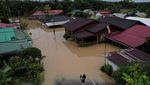 Foto Udara Banjir di Malaysia yang Bikin 41 Ribu Warga Mengungsi