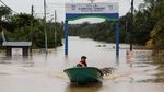 Foto Udara Banjir di Malaysia yang Bikin 41 Ribu Warga Mengungsi