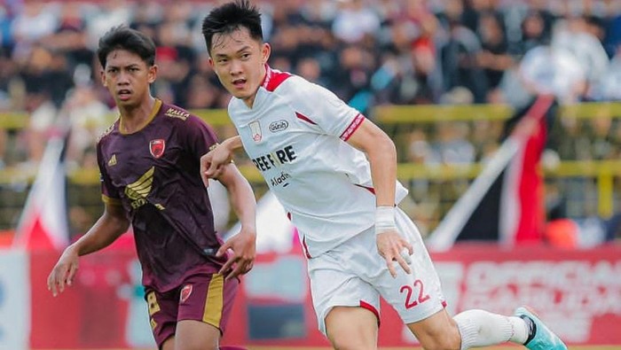 Gelandang Persis Solo, Sutanto Tan mengakui timnya kalah dari PSM di Stadion Gelora BJ Habibie, Parepare dalam laga lanjutan Liga 1 2022/2023.