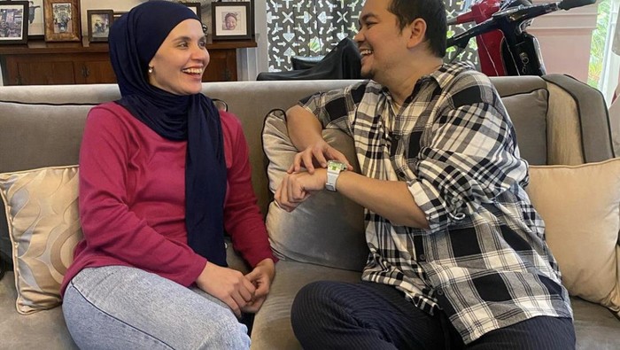 Indra Bekti dan Aldila Jelita.