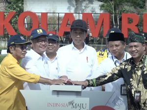 Jokowi Resmikan Kolam Retensi Andir-Flyover di Bandung Senilai Rp 1,2 T