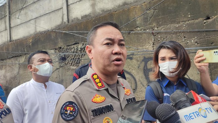 Kabid Humas Polda Metro Jaya, Kombes Trunoyudo Wisnu Andiko (Rizky Adha/detikcom)