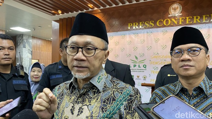 Ketum PAN Zulkifli Hasan (Devi/detikcom)