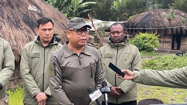 Kepala Operasi Satgas Damai Cartenz Kombes Faizal Ramadani