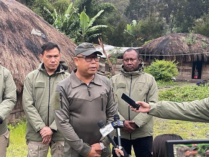 Kepala Operasi Satgas Damai Cartenz Kombes Faizal Ramadani