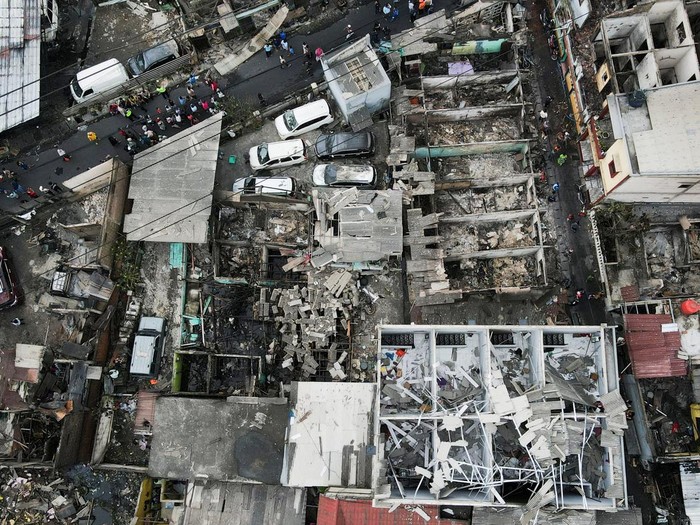 Lokasi Kebakaran Depo Pertamina Plumpang di Koja, Jakarta Utara