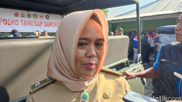 Lurah Rawa Badak Selatan Suhaena (Rizky/detikcom)