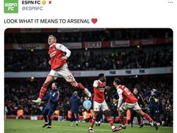 Kemenangan Super Dramatis Arsenal Hebohkan Linimasa