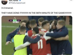 Kemenangan Super Dramatis Arsenal Hebohkan Linimasa