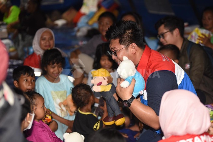 Perwira Pertamina Peduli Beri Trauma Healing buat Anak-anak di Plumpang