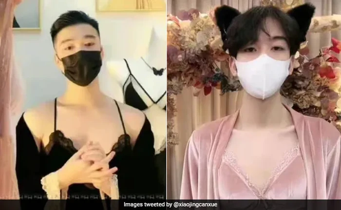 Pria pakai lingerie Pria pakai lingerie