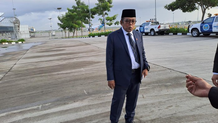 Staf Khusus Wapres Bidang Komunikasi dan Informasi Masduki Baidlowi (Yulida/detikcom)