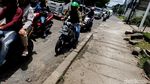 Awas! Jalan TB Simatupang Arah RS Fatmawati Berlubang