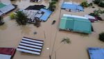 Banjir Terjang Rumah Warga Malaysia, Kambing Ikut Jadi Korban