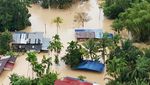 Banjir Terjang Rumah Warga Malaysia, Kambing Ikut Jadi Korban