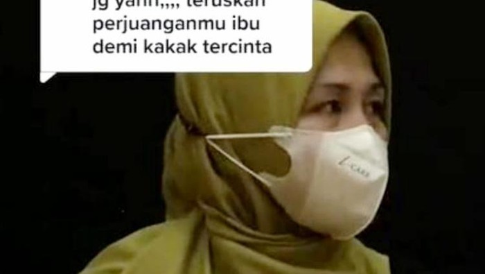 Ernawati, wanita yang mencari kejelasan terkait kematian kakak kandungnya ditetapkan sebagai tersangka.