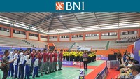 Ajang ini diikuti 1.387 pebulutangkis muda dari 256 klub bulutangkis, dengan kelompok usia U15, U17, U19. Foto: Putra Rusdi/detikcom