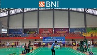 Rangkaian pertandingan di GOR Satria dimulai pada 8.30 WIB. Sejumlah partai langsung berjalan alot, memunculkan durasi nyaris sejam lewat rubber game. Foto: Putra Rusdi/detikcom