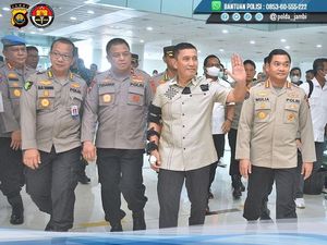 Pulih Setelah Alami Kecelakaan Heli, Irjen Rusdi Kembali ke Jambi