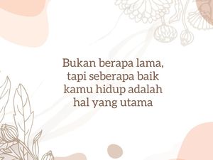 100 Kata-kata Bijak Singkat Kehidupan dan Cinta, Penuh Makna Menyentuh Hati