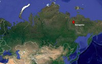 Kawah Batagaika di Siberia terus melebar.