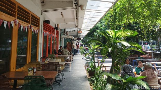 Kedai makan Mbok Ndoro di M Bloc Space Blok M, Jakarta Selatan