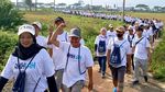 Keseruan Jalan Sehat Bersama di Sejumlah Daerah