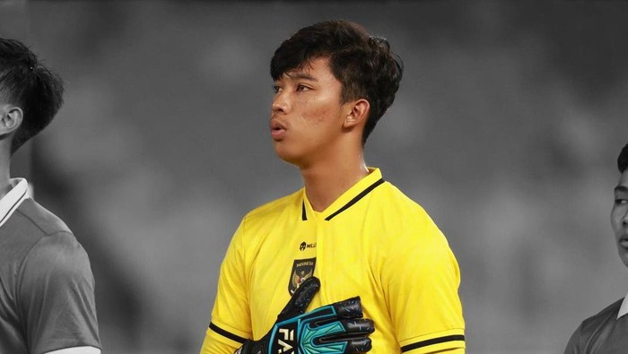Kiper Timnas Indonesia U-20 di Piala Asia U-20 2023.