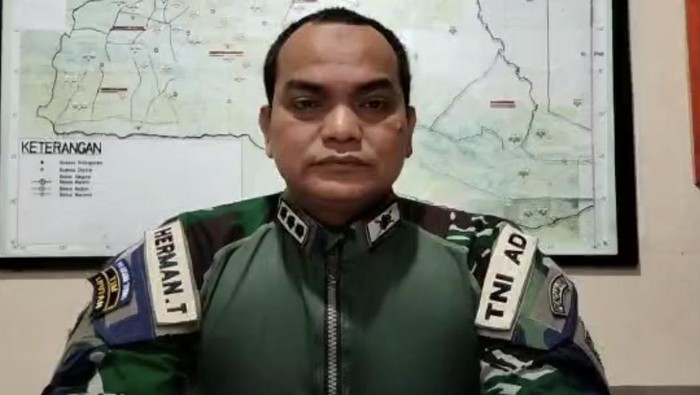 Kapendam XVII/Cenderawasih Kolonel Herman Taryaman