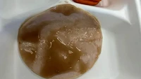 Seolah kehabisan makanan, sekolah ini lepas tanggung jawab dengan menu makan siang siswa. Mereka hanya menyajikan lembaran daging kalkun dan irisan wortel rebus saja. Foto: The New York Post