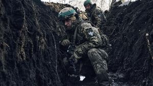 Melihat dari Dekat Situasi Perang di Parit Pertahanan Ukraina