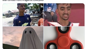 Rashford dan Bruno Fernandes semalam benar-benar mengecewakan penampilannya. Foto: Twitter