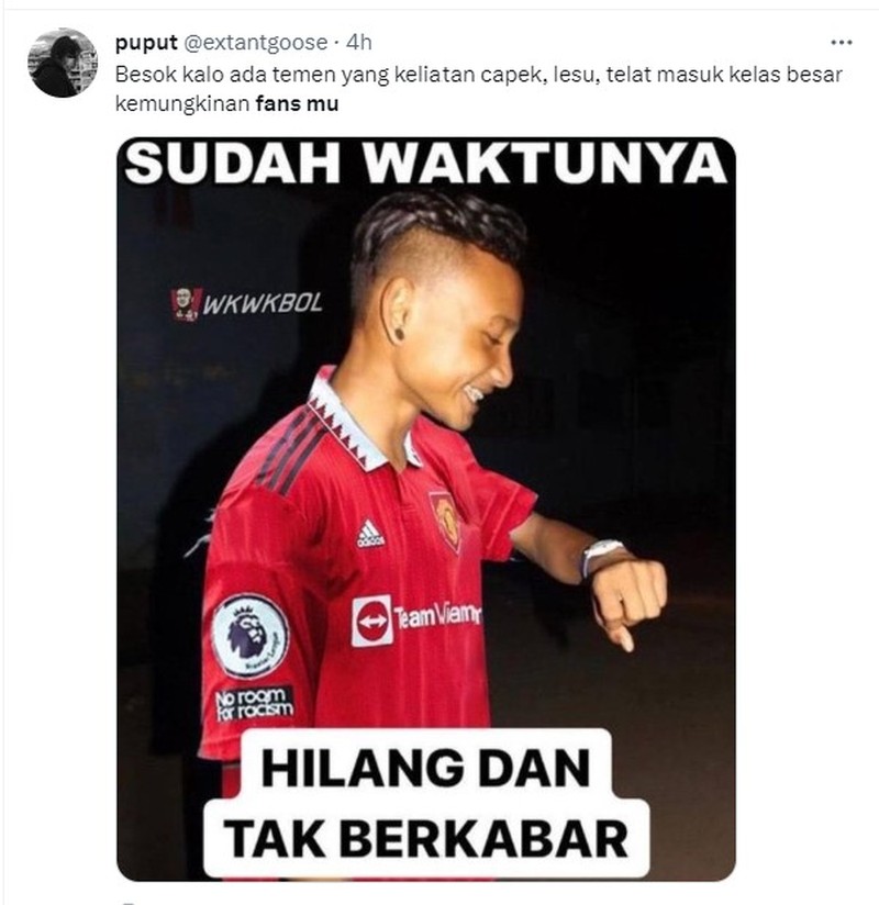 Meme MU dibantai Liverpool