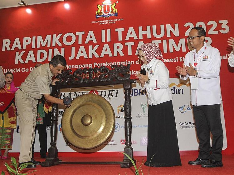 Muhammad Anwar Buka Rapimkota II Kadin Jaktim