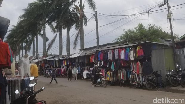 Pasar Cimol Gedebage di Kota Bandung.