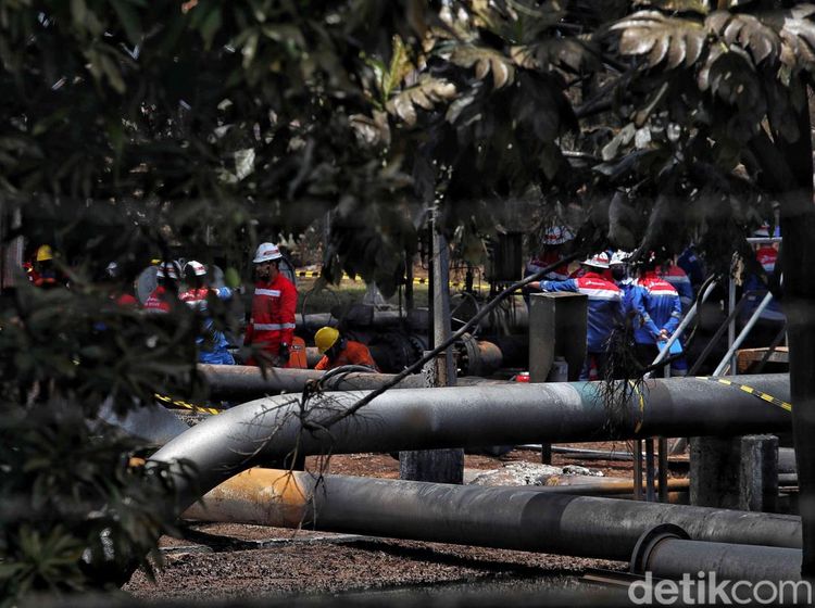Penampakan Pipa Depo Pertamina Plumpang yang Diduga Sumber Kebakaran