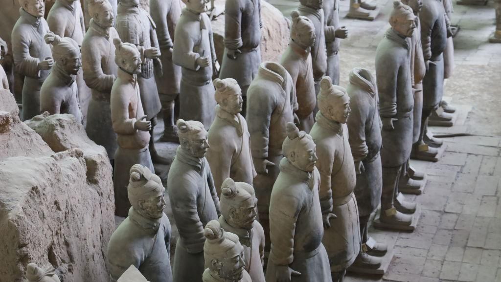 Penampakan Ribuan Patung Tentara Terakota yang Ditemukan di China