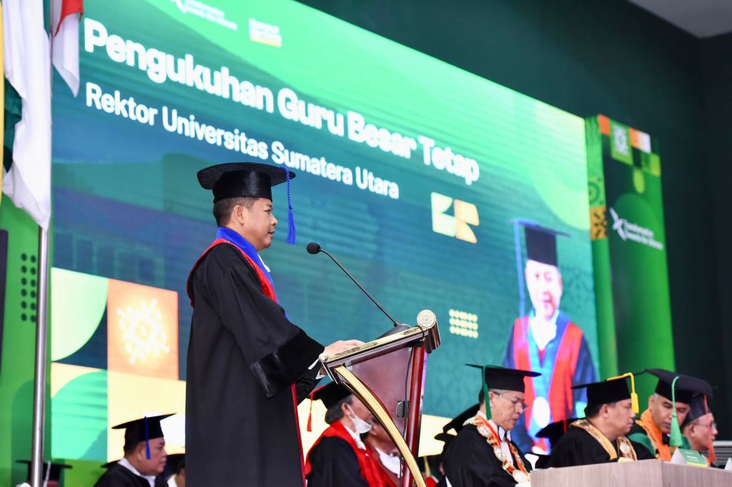 Pengukuhan Guru Besar Muryanto Amin