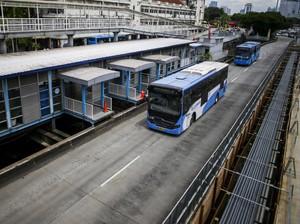 Mengemuka Polemik DKI Bakal Hapus Aset 417 Bus TransJakarta