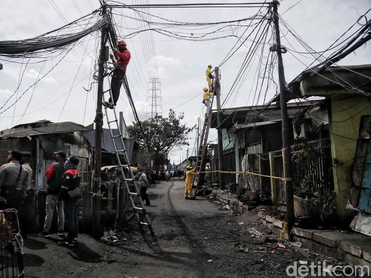 Perbaikan Fasilitas Umum Pascakebakaran Plumpang Terus Dikebut