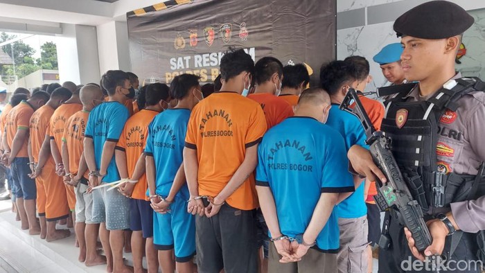 Polres Bogor tangkap 39 pelaku curanmor