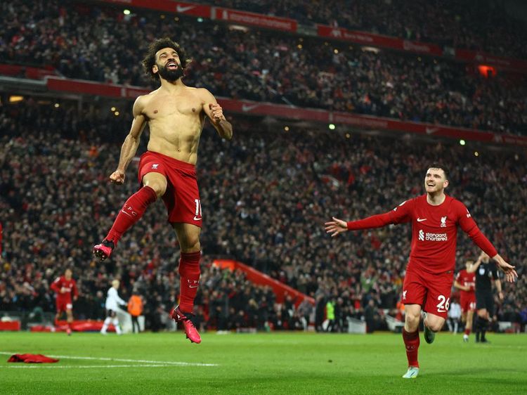 Potret Pesta Gol Liverpool ke Gawang MU