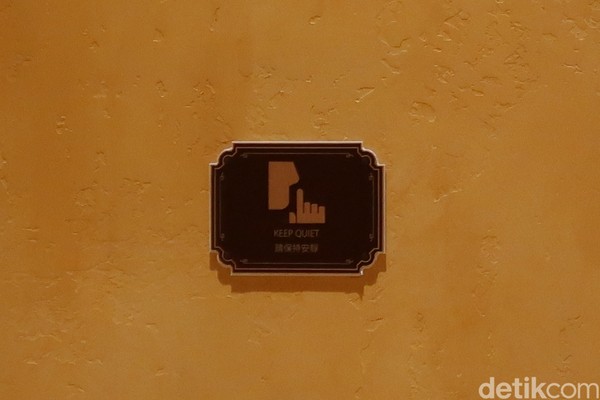 Quiet Room adalah satu-satunya ruang salat di Disneyland Hong Kong. (bonauli/detikcom)